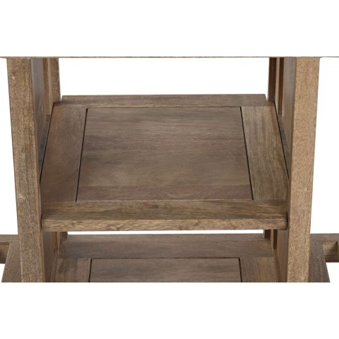 Szafka pod umywalkę Home ESPRIT Biały Naturalny Ceramika Drewno mango 120 x 50 x 82 cm