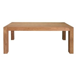 Stoły do Jadalni Home ESPRIT Brązowy drewno tekowe 200 x 100 x 76 cm