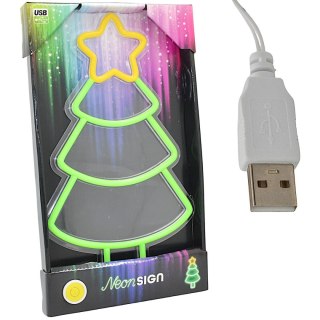 FIGURKA NEONOWA LAMPKA CHOINKA