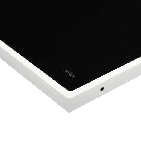 VidaXL 9-cz. zestaw mebli ogrodowych z poduszkami, biały, textilene