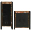 VidaXL Zestaw mebli łazienkowych z półką 2 pcs Lite odzyskane drewno
