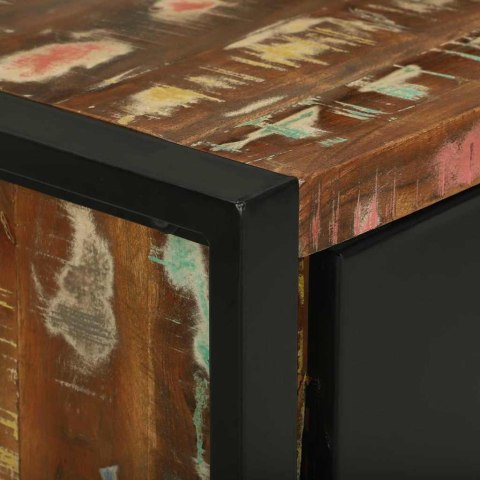 VidaXL Zestaw mebli łazienkowych z półką 2 pcs Lite odzyskane drewno