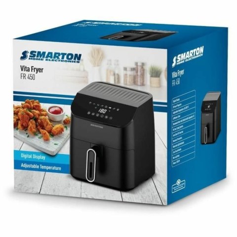 Frytkownica na gorące powietrze Smarton FR 450 Czarny 1350 W 4,5 L
