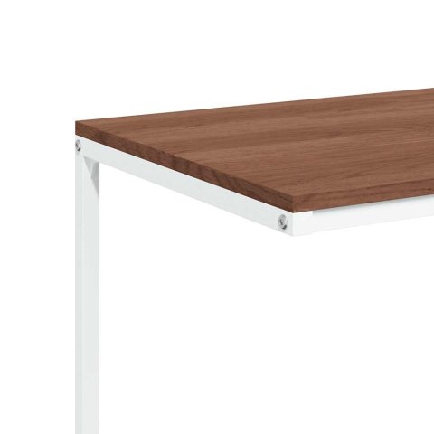 Stolik boczny na kółkach, biały, 55x35x70 cm