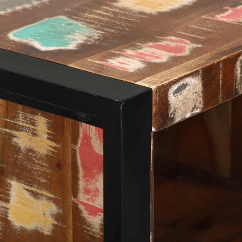 VidaXL Zestaw mebli łazienkowych z półką 4 pcs Lite odzyskane drewno