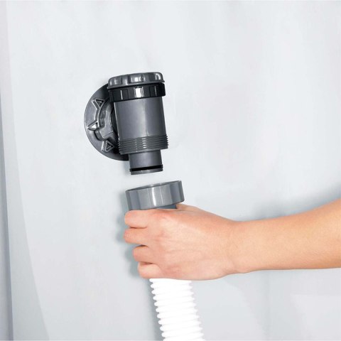 Bestway Wąż Filtracyjny z Gwintem 3M D3,83 cm Basen i Ogród 58368