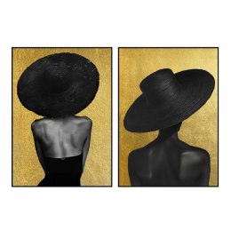 Płótno Home ESPRIT polistyrenu Płótno 103 x 4,5 x 143 cm