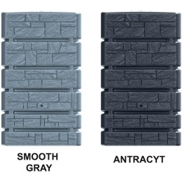 ZBIORNIK POJEMNIK NA WODĘ DESZCZÓWKĘ TOWER STONE 500L SMOOTH GRAY