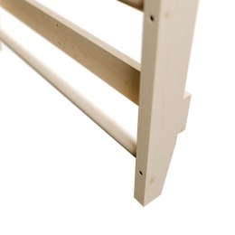 Drabinki gimnastyczne 220 cm z drążkiem - wytrzymałość 170kg