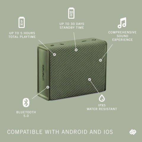 Głośnik Bluetooth Przenośny Urbanista Sydney Oliwka 3 W 4 W