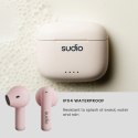Słuchawki douszne Bluetooth Sudio A1 True Wireless Różowy
