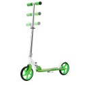 Hulajnoga zielona dziecięca, składana, koła 20 cm, 3+