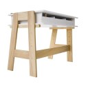 Nowoczesne biurko dziecięce z regulacją i schowkami