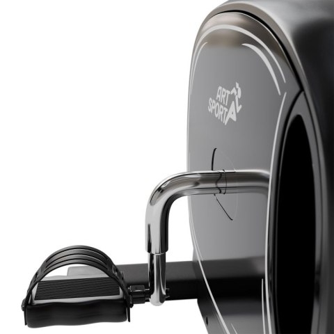 Rower pedałowy Sportivo z wyświetlaczem LCD, czarny