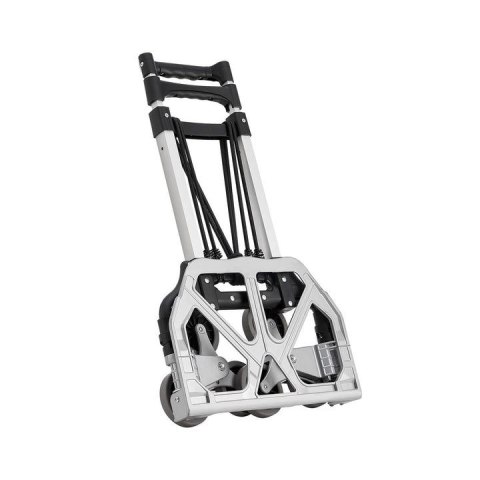 Składany wózek schodowy 80 kg, aluminiowy, 3+3 koła