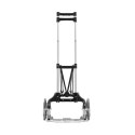 Składany wózek schodowy 80 kg, aluminiowy, 3+3 koła