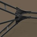 Namiot ogrodowy z zasłonami, 4 x 3 m, taupe, 180 g/m²