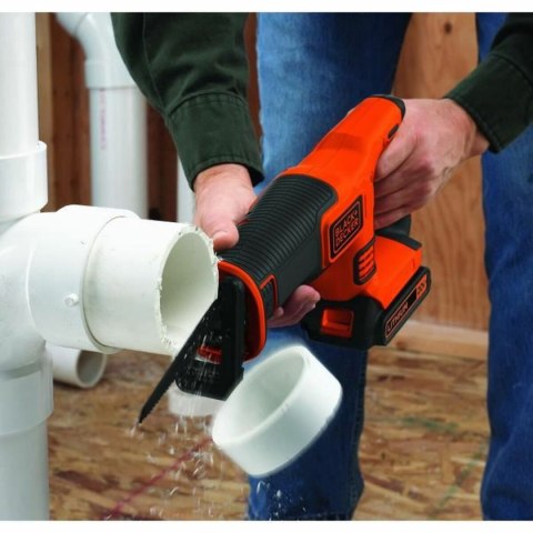 Bezprzewodowa Piła Szablasta Black & Decker BDCR18-QW 18 V 15 cm