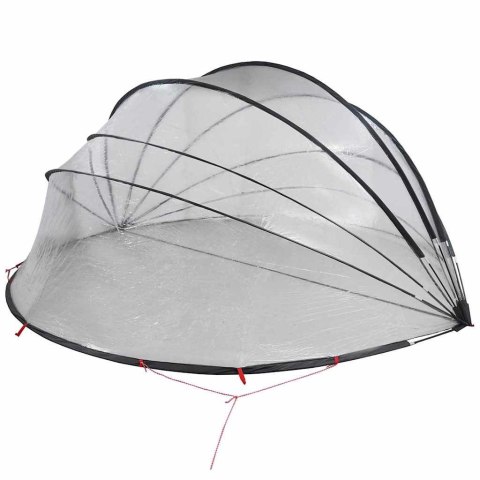 Kopuła basenowa przezroczysty 592 x 590 x 275 cm PVC