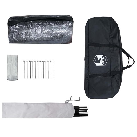 Namiot basenowy przezroczysty 538 x 440 x 204 cm PVC