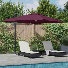 Parasol plażowy Bordeaux Czerwony 351 x 250 x 253 cm