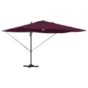 Parasol plażowy Bordeaux Czerwony 351 x 250 x 253 cm