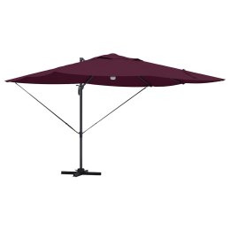 Parasol plażowy Bordeaux Czerwony 351 x 250 x 253 cm