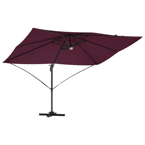 Parasol plażowy Bordeaux Czerwony 351 x 250 x 253 cm