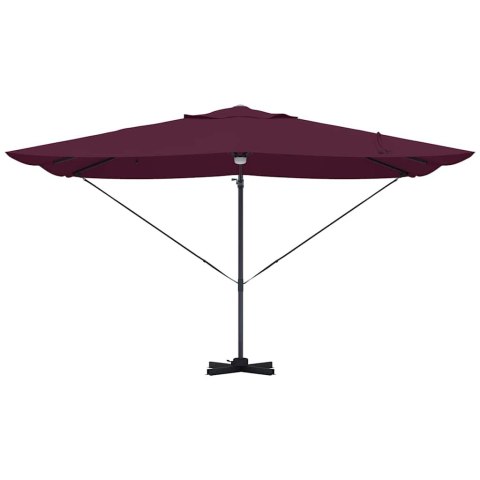 Parasol plażowy Bordeaux Czerwony 351 x 250 x 253 cm
