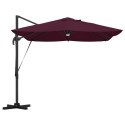 Parasol plażowy Bordeaux Czerwony 351 x 250 x 253 cm