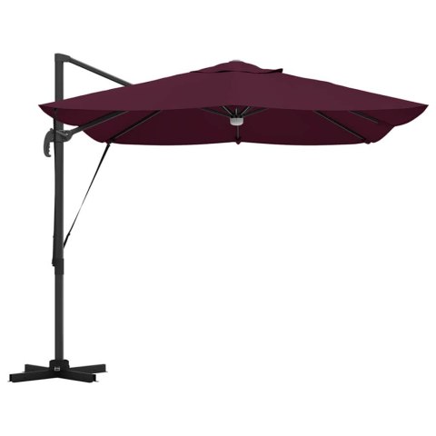 Parasol plażowy Bordeaux Czerwony 351 x 250 x 253 cm