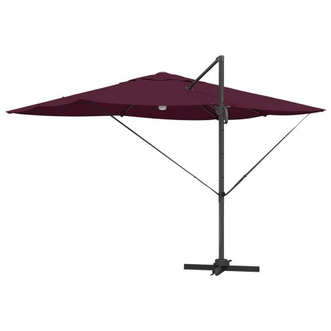 Parasol plażowy Bordeaux Czerwony 351 x 250 x 253 cm