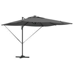 Parasol plażowy Ze LED Lights Antracyt 286 x 284 x 270 cm