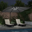 Parasol plażowy Ze LED Lights Antracyt 286 x 284 x 270 cm