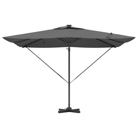Parasol plażowy Ze LED Lights Antracyt 286 x 284 x 270 cm