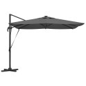 Parasol plażowy Ze LED Lights Antracyt 286 x 284 x 270 cm