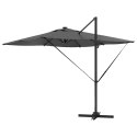 Parasol plażowy Ze LED Lights Antracyt 286 x 284 x 270 cm