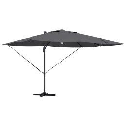 Parasol plażowy Ze LED Lights Antracyt 351 x 250 x 253 cm