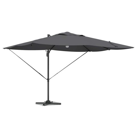 Parasol plażowy Ze LED Lights Antracyt 351 x 250 x 253 cm