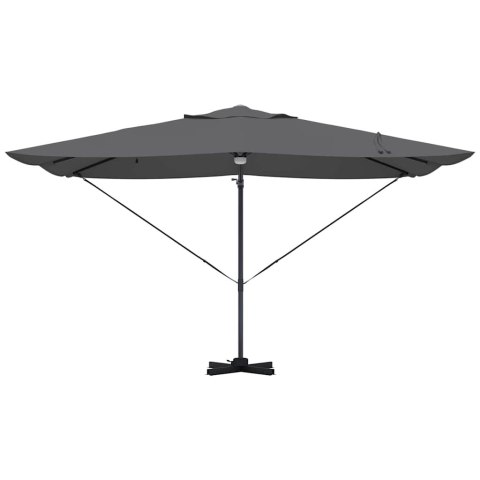 Parasol plażowy Ze LED Lights Antracyt 351 x 250 x 253 cm