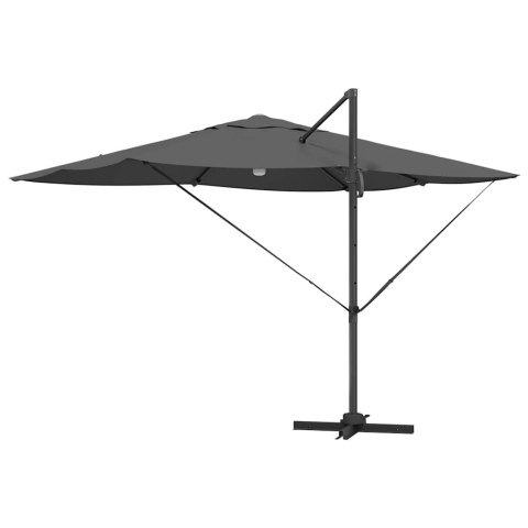 Parasol plażowy Ze LED Lights Antracyt 351 x 250 x 253 cm