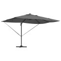 Parasol plażowy Ze LED Lights Antracyt 352 x 251 x 265 cm