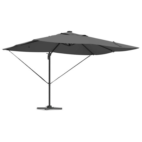 Parasol plażowy Ze LED Lights Antracyt 352 x 251 x 265 cm