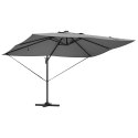 Parasol plażowy Ze LED Lights Antracyt 352 x 251 x 265 cm