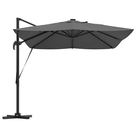 Parasol plażowy Ze LED Lights Antracyt 352 x 251 x 265 cm
