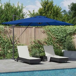 Parasol plażowy Ze LED Lights Niebieski Azur 286 x 284 x 270 cm
