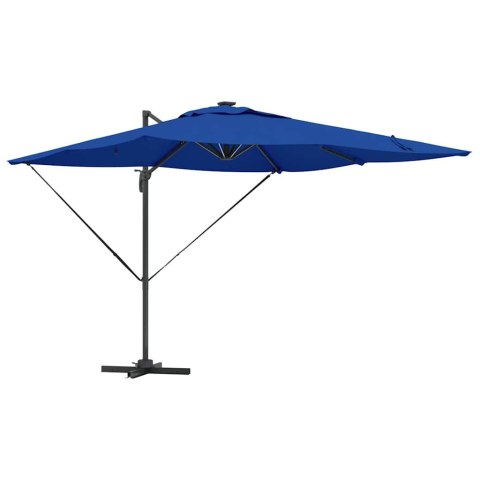Parasol plażowy Ze LED Lights Niebieski Azur 286 x 284 x 270 cm