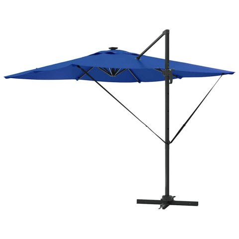 Parasol plażowy Ze LED Lights Niebieski Azur 286 x 284 x 270 cm