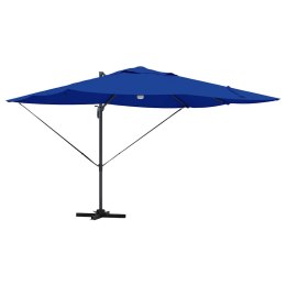 Parasol plażowy Ze LED Lights Niebieski azur 351 x 250 x 253 cm