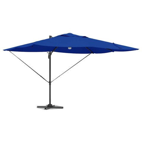 Parasol plażowy Ze LED Lights Niebieski azur 351 x 250 x 253 cm